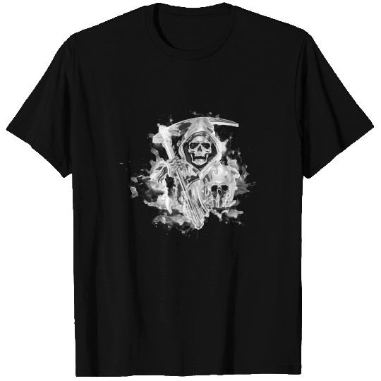 Reaper Punisher Retro Skull T Shirts