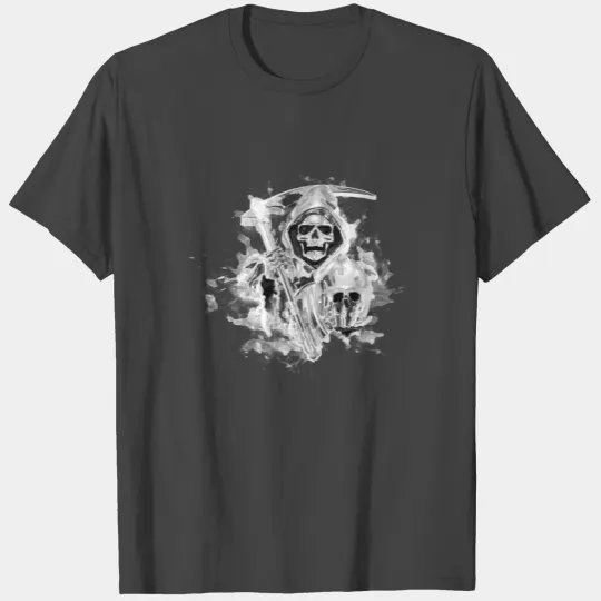 Reaper Punisher Retro Skull T Shirts