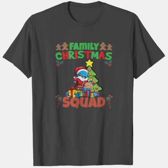 Family Matching Christmas Squad X-Mas Holidays T Shirts
