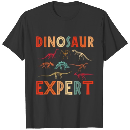 Dinosaur Expert Boys Girls Dinos T Shirts