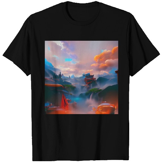 A Timeless World in a Distant Solar System Bright T Shirts