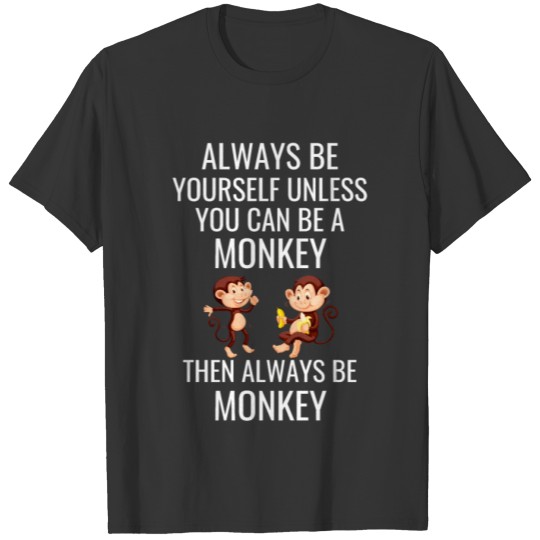 Jungle Animal Lover Ape Funny Gift Monkey T Shirts