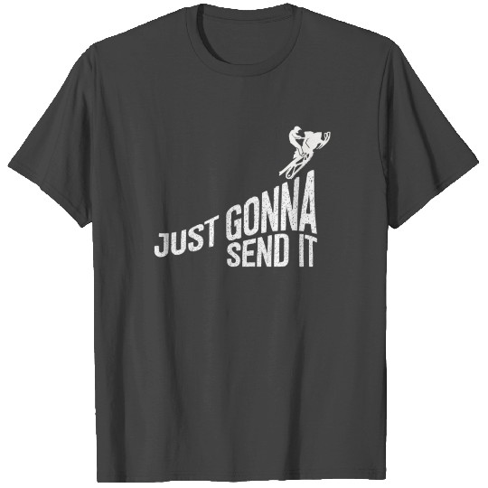 Just Gonna Send It American Flag Motocross T Shirts