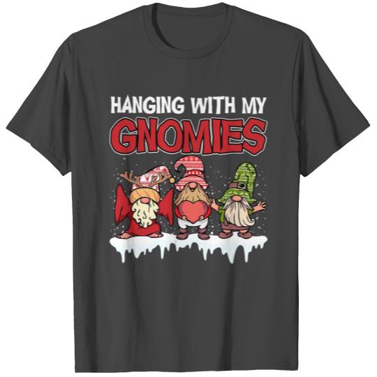 Cute Christmas Gnome Plaid Buffalo T Shirts