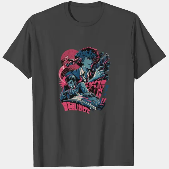 Cow Bebop - See You Space Cowboy T Shirts