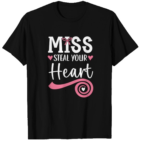 Miss Steal Your Heart Valentines Day Hearts Day T Shirts