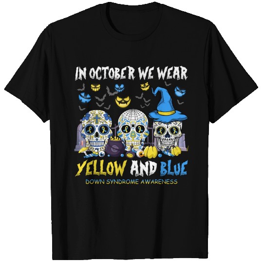 Sugar Skull | In October We Wear Yellow And Blue T Shirts