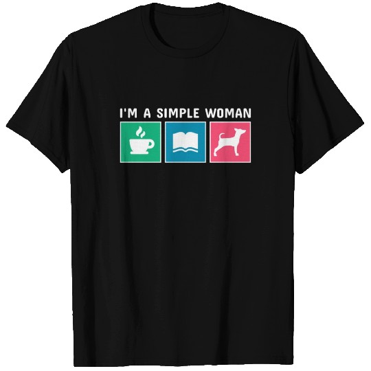 Coffee Books Miniature Pinscher T Shirts