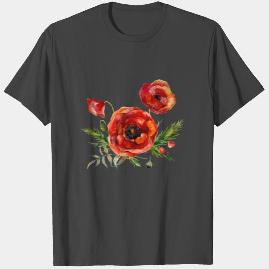 Poppies T Shirts