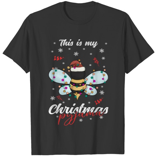 Winter Christmas Pyjama Bee T Shirts