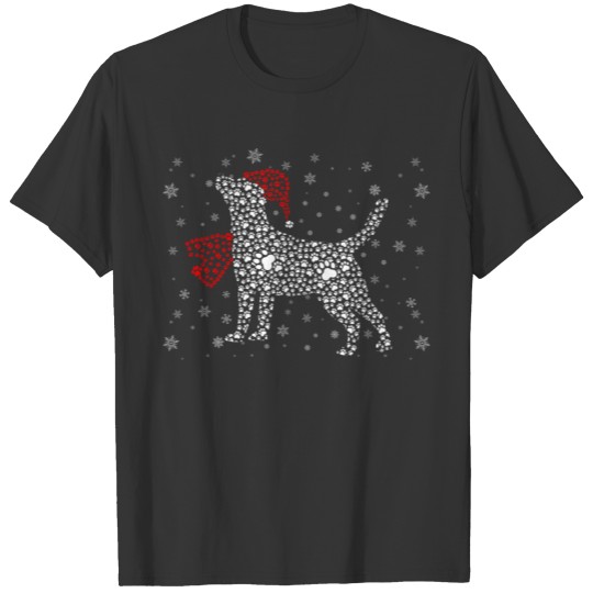 Labrador Retriever Christmas Dog Santa Xmas Pajama T Shirts