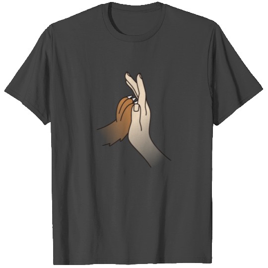 Chow Chow Paw High Five T Shirts