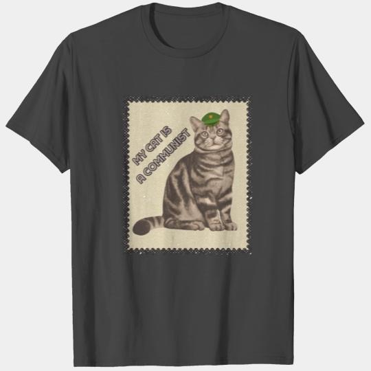 My Cat Is A Communist T Shirts