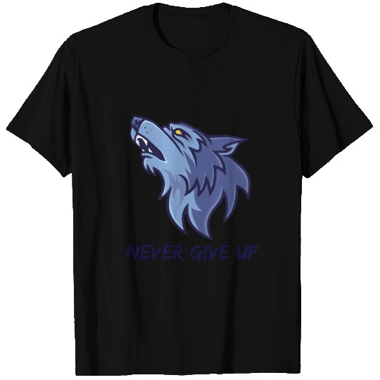 Never give up T Shirts