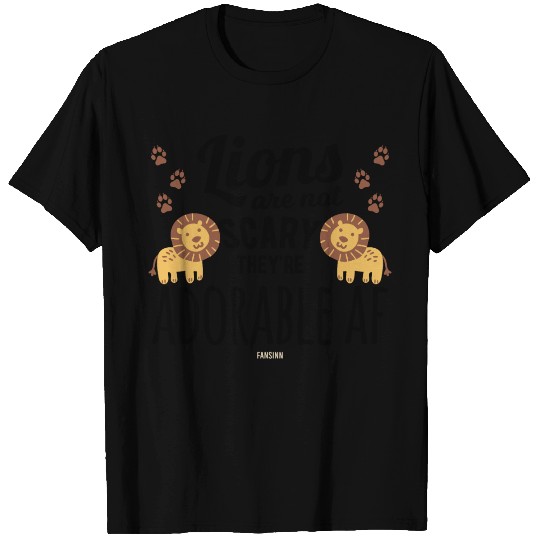 cute lion cub Children T Shirts