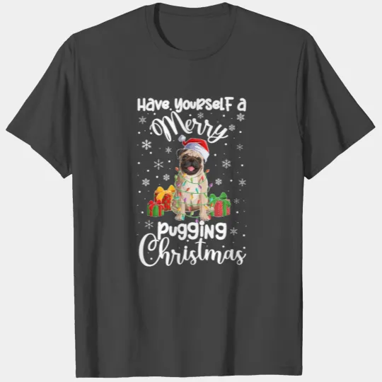Pug Christmas Gifts Pug Xmas Party Pug Lover T Shirts