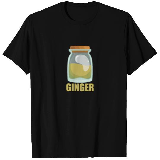 Ginger Spice Flavor Food Cooking T Shirts