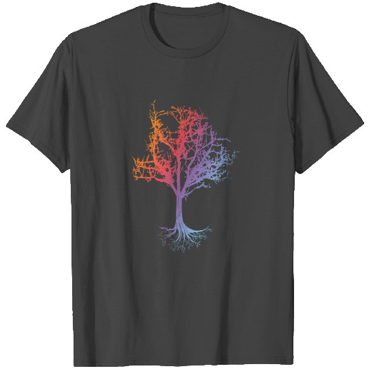 Rainbow Tree T Shirts