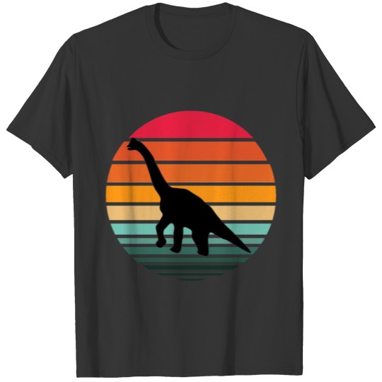 funny dinosaur the black dinosaur T Shirts