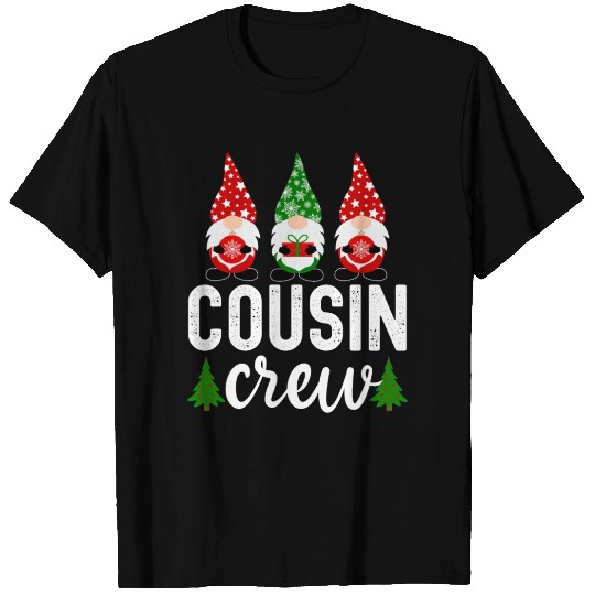 Christmas Gnomes Cousin Crew Christmas Gift T Shirts