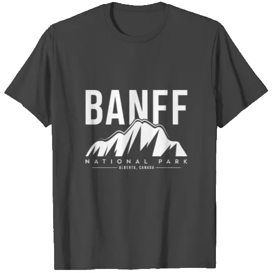 Canada National Park Banff souvenir Alberta hiking T Shirts