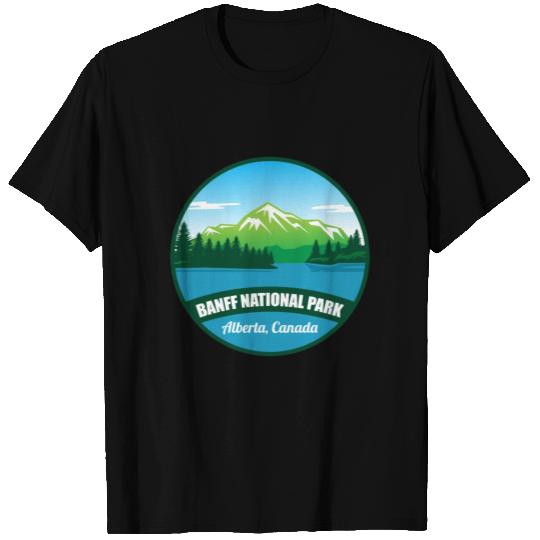 Alberta National Park Banff Canada souvenir hiking T Shirts