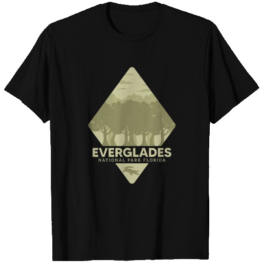 Everglades Florida Tropical National Park Crocodil T Shirts