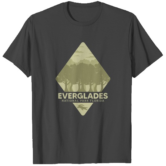 Everglades Florida Tropical National Park Crocodil T Shirts
