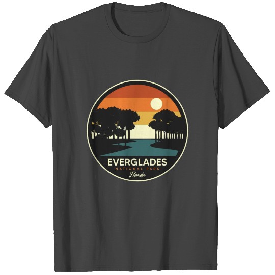 Everglades National Park Florida Hiking Crocodile T Shirts
