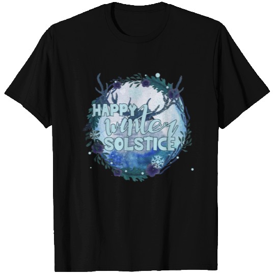 Happy Winter Solstice - Celebrate The Season T Shirts