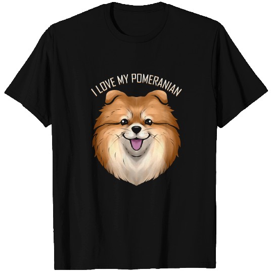 Dog Lover - I Love My Pomeranian T Shirts
