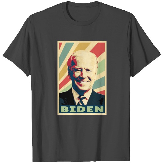 Joe Biden Vintage Colors T Shirts