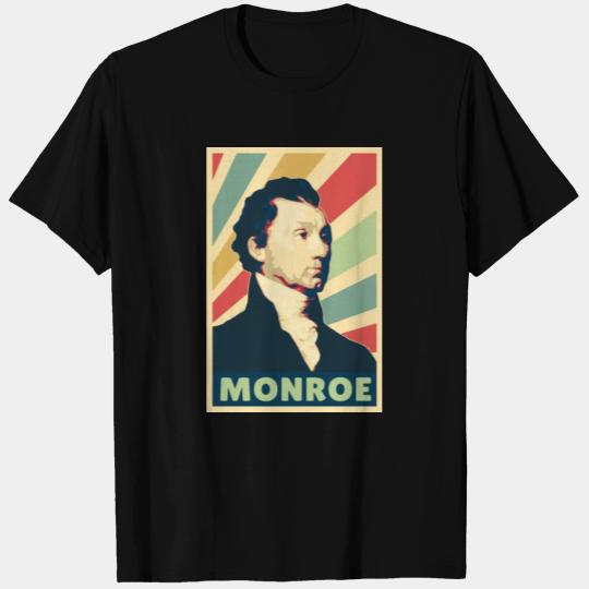 James Monroe Vintage Colors T Shirts