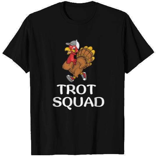 Thanksgiving Running Turkey Trot Squad T Shirts
