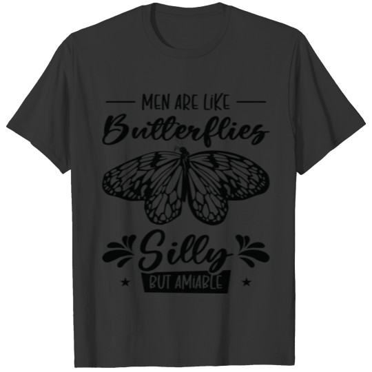 Celestial Butterfly Silly Men Amiable Insect T Shirts