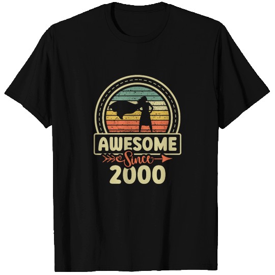 Awesome Since 2000 Decade 2000's Era Vintage T Shirts