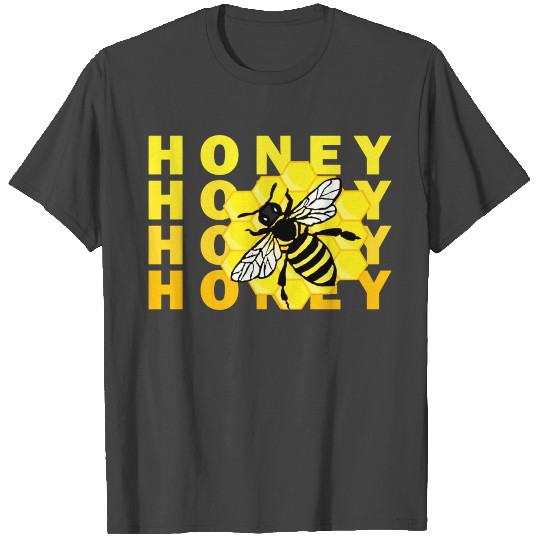 Honey Bee design T Shirts