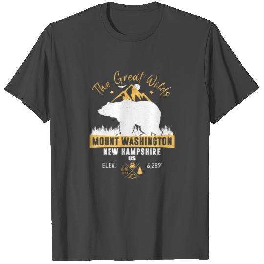 Mount Washington New Hampshire T Shirts