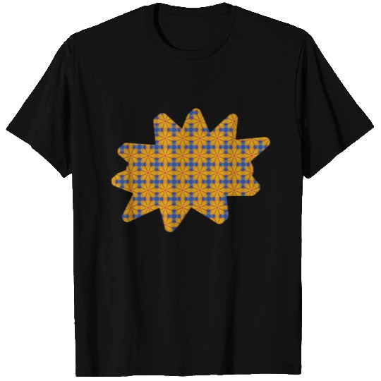 Patterned Crazy Shape T Shirts