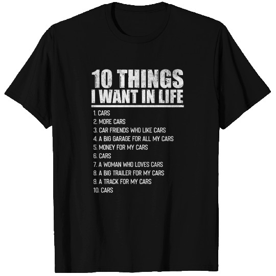 Car Lover, Car Guy Gift, Car Collector T Shirts