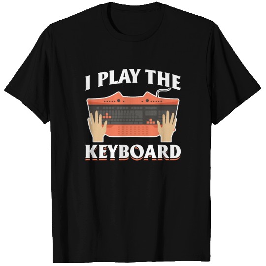 Keyboard Gamer Humorous Computer Science T Shirts