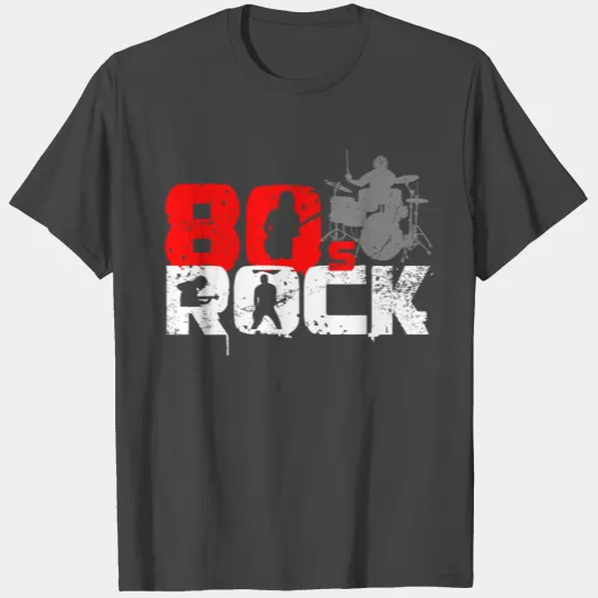 Vintage 80s Rock Music Lover T Shirts