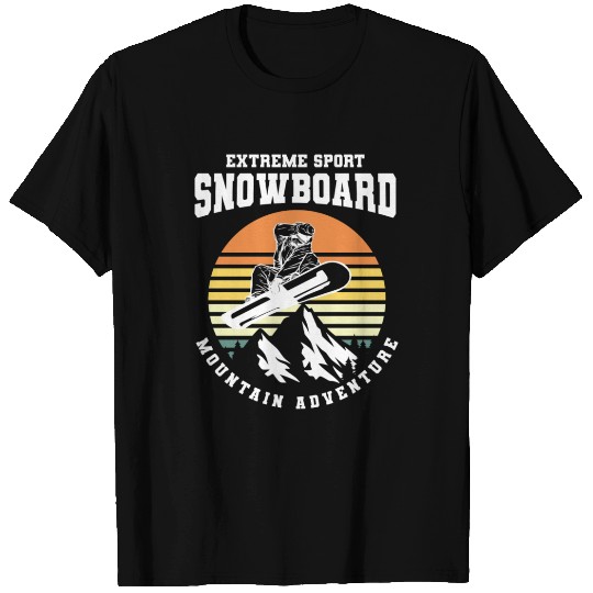 Snowboarding Winter Ski Hut Mountain T Shirts