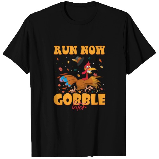 Thanksgiving Kids Turkey Trot Running T Shirts