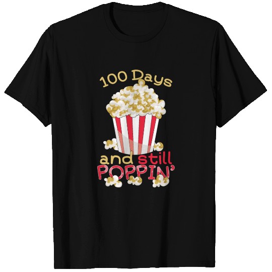 Teacher Student 100th Day 100 Days Of School Pop T Shirts