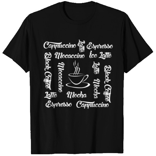 Mocaccino Coffee espresso latte vanilla T Shirts