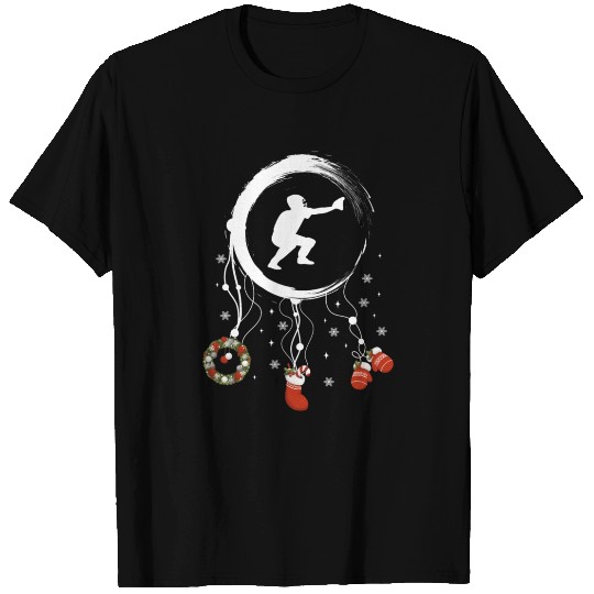 Winter dreamcatcher Christmas Baseball T Shirts