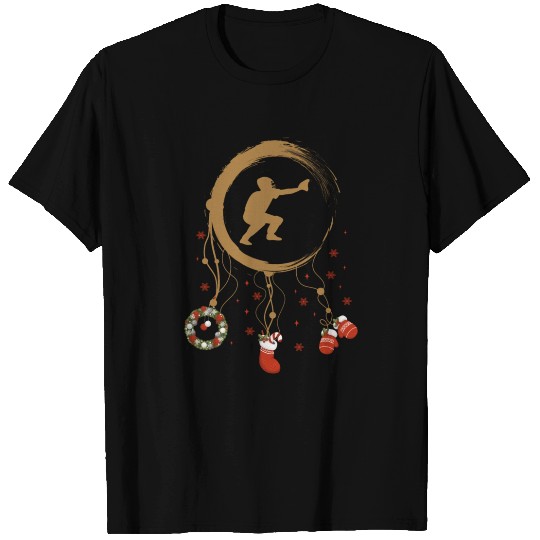 Winter dreamcatcher Christmas Baseball T Shirts