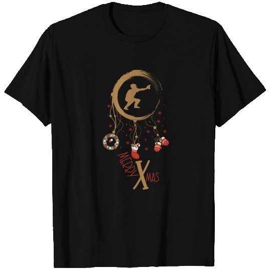 Winter dreamcatcher Christmas Baseball T Shirts