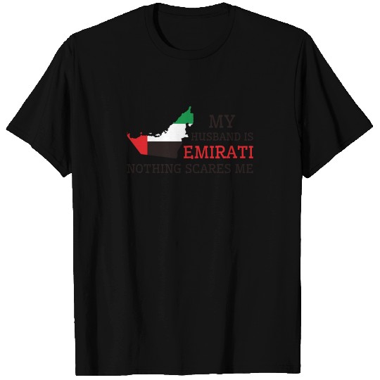Nothing Scares Me Emirati Husband United Arab T Shirts